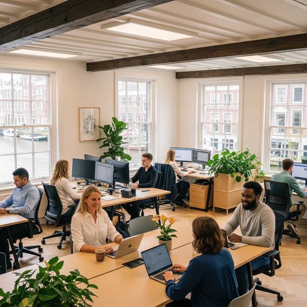 Mid size property management office