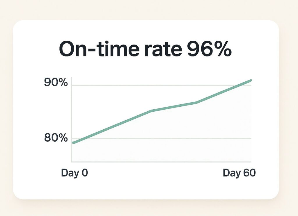 On time rent collection